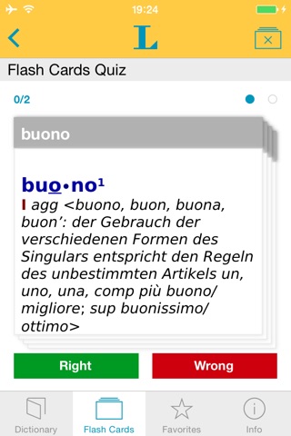 Italienisch XL Pro Wörterbuch screenshot 3