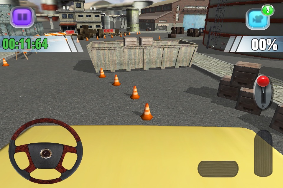 Truck Sim - Free 3D Parking Simulator Game screenshot 4