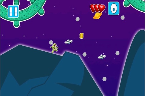 A Star Exploring Sling Mania FREE - Space Trek Wars Survival Game screenshot 3