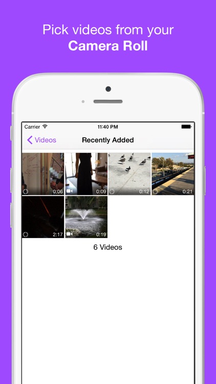 TruSloMo - Share slow motion video to Instagram, WhatsApp, WeChat. Supports 240fps and 120fps video from iPhone 5S, iPhone 6, iPhone 6+