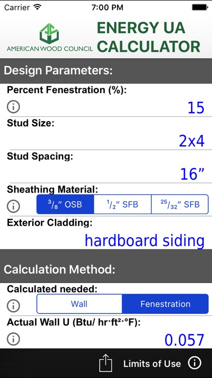 AWC UA Energy Calc