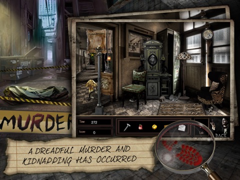 Abandoned Murder Rooms HD - hidden objects puzzle game screenshot 4