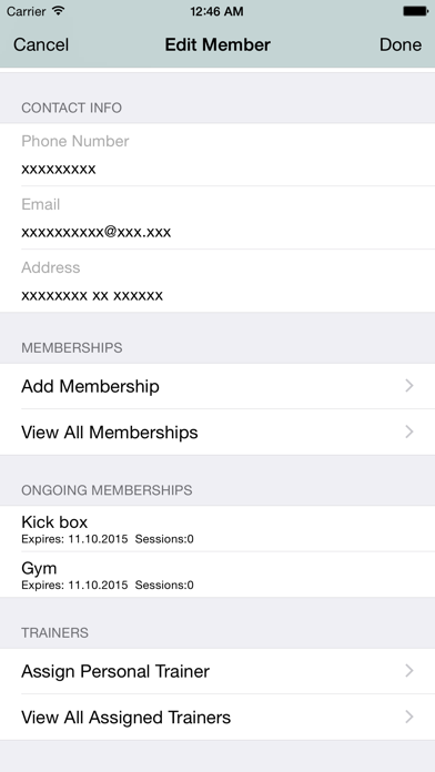 How to cancel & delete Gym Manager from iphone & ipad 3