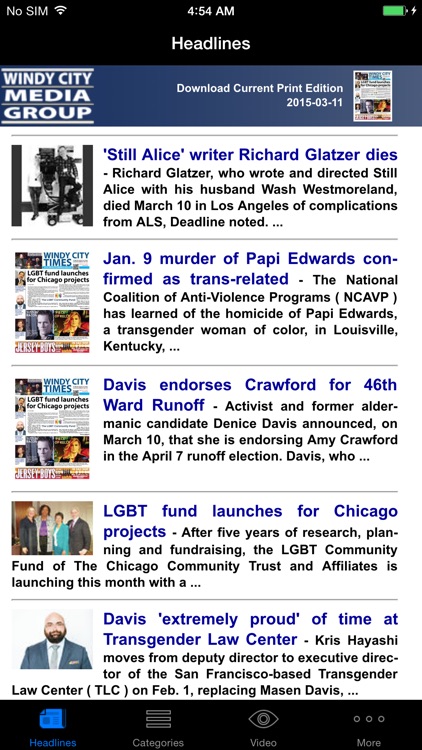 Windy City Times Digital News