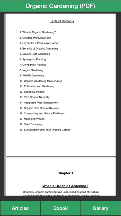 Organic Gardening Guide - A Guide To Growing Your Own Organic Vegetables screenshot-3