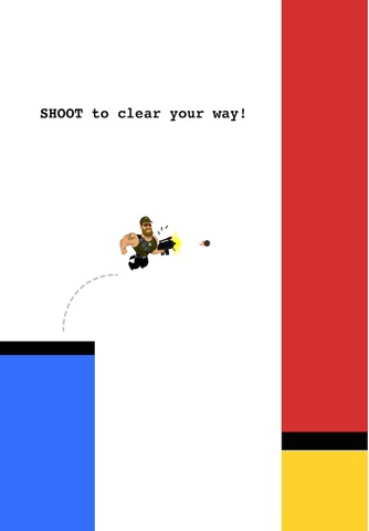 Amazing Hero Jumper - Shooting Platformer Indie Game of Color Tiles screenshot 4