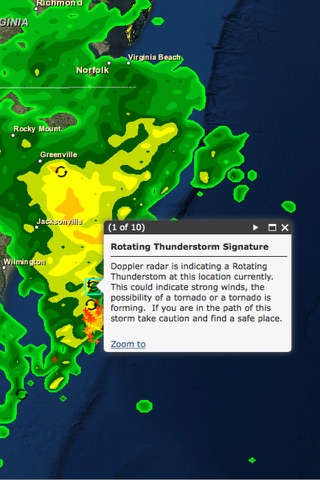 HD Weather Doppler Radar screenshot 2