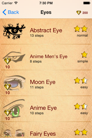 Learning To Draw Eyes screenshot 2