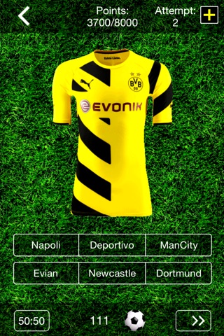 Football Quiz 2015 - Guess the Football Club Shirt! screenshot 4