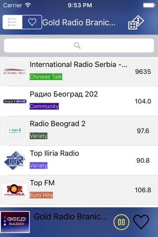 Српски Радио - Serbia Radio Live  (Serbian / Србија / српски радио ) screenshot 2