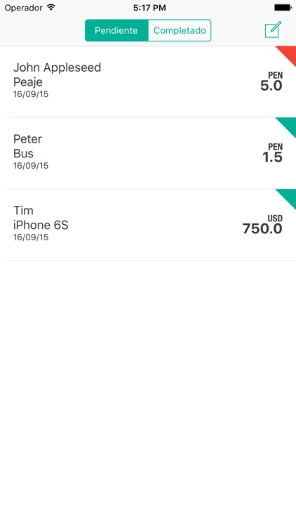 Debts - The simple way to track personal debts
