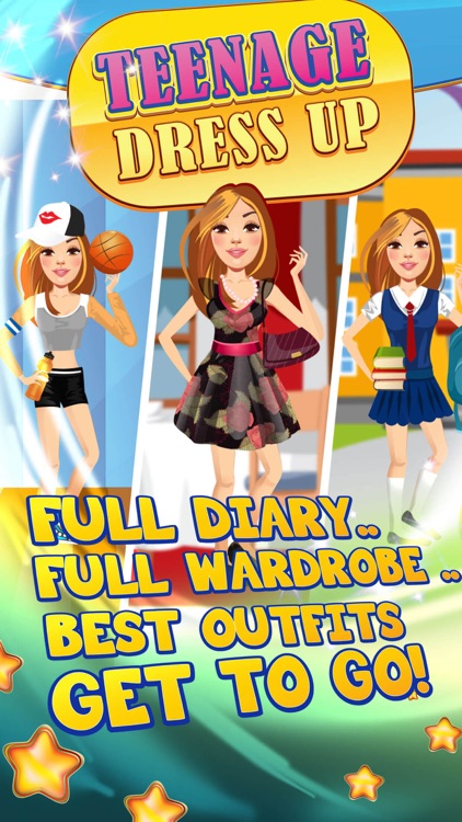 My High School Teen Fashion Girl - Campus Social Life Story Game