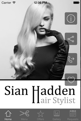 Sian Hadden Hairstylist screenshot 2