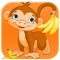 Banana Cube Escape Craze: Cute Hungry Monkey Getaway