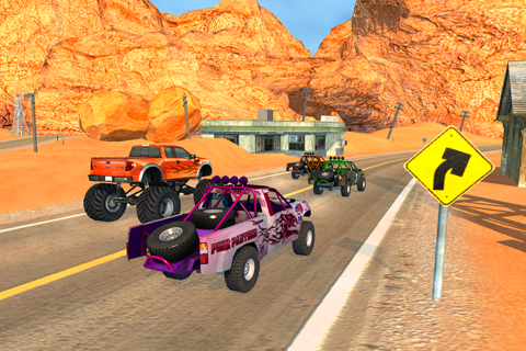 Daredevil Power Trucks Racing screenshot 4