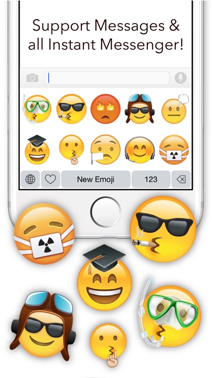 New Emoji - Extra Emojis Keyboard
