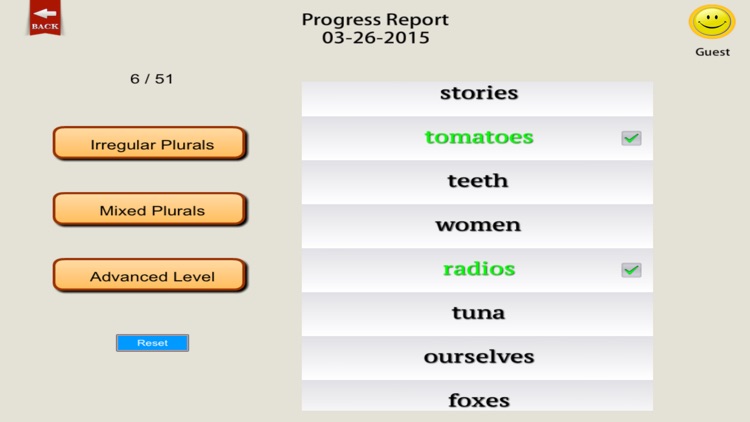 Irregular Plurals Free - English Language Art Grammar App screenshot-3