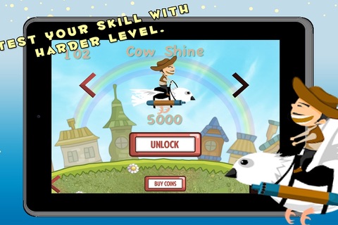 Mr Bird Crossy Flying double shooting screenshot 2