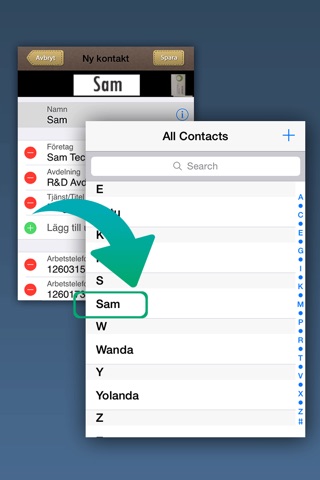 business card scanner-sam pro screenshot 3