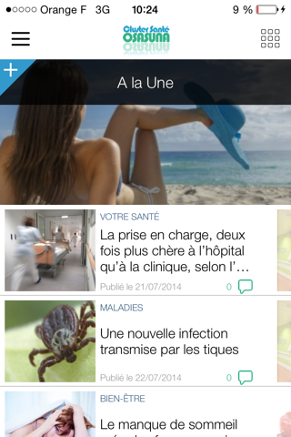 Osasuna Mag : L'info santé au cœur de l'actualité screenshot 2