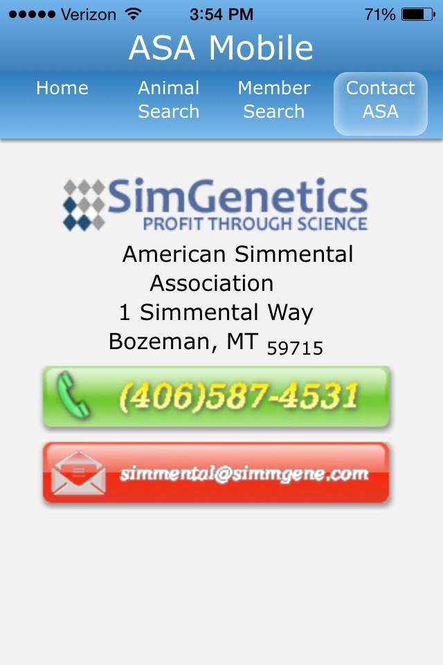 American Simmental Mobile screenshot 3
