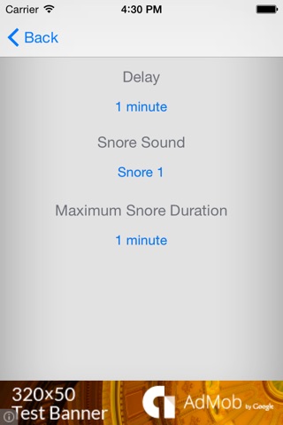 Snore Sound Free screenshot 2