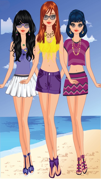 Beach Fashion Dressup screenshot-3