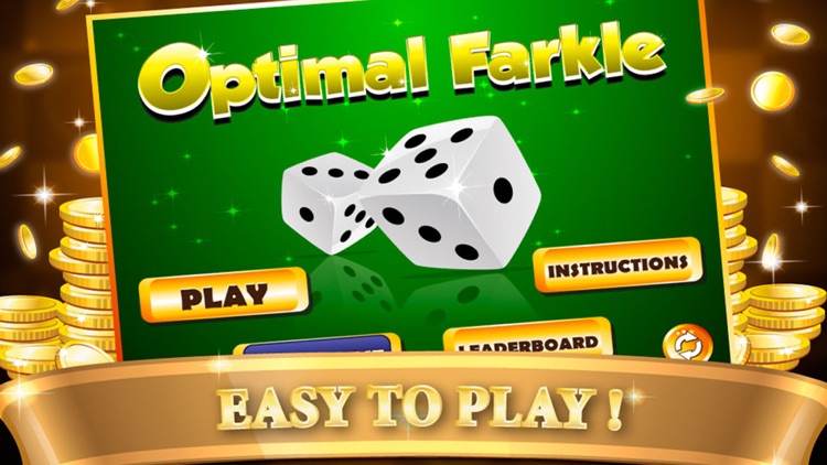 Optimal  Farkle : Multiplayer yo Dice Board Game