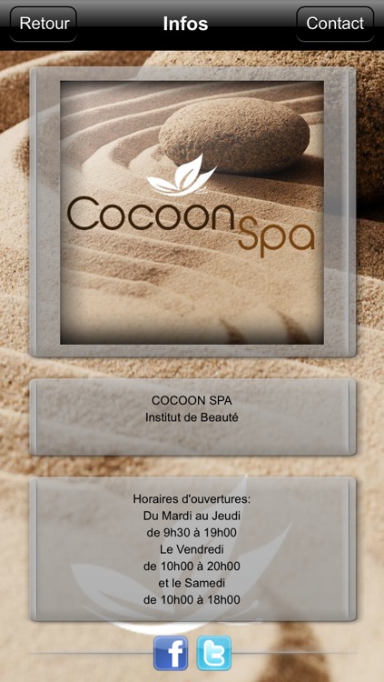 Institut de Beauté Cocoon Spa screenshot-3