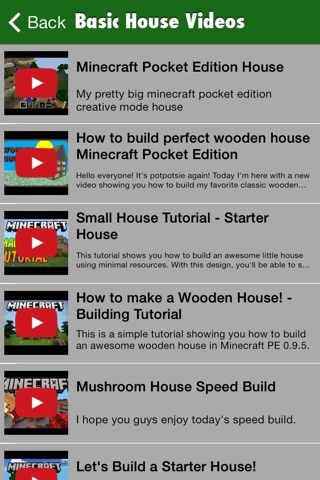 House Guide for Minecraft Pocket Edition screenshot 2