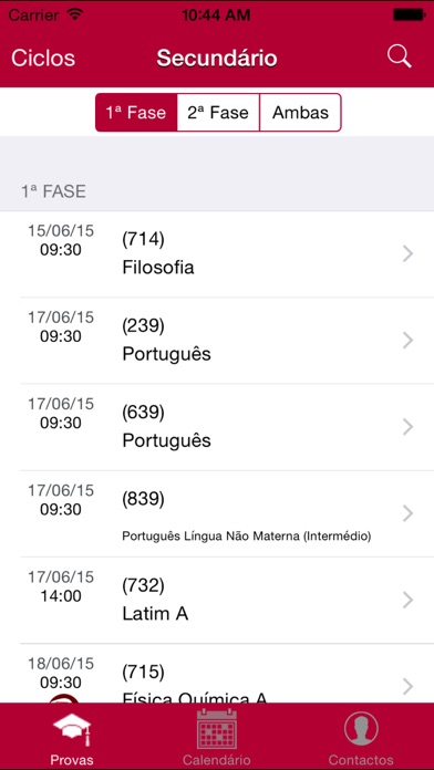 How to cancel & delete Exames Nacionais from iphone & ipad 1