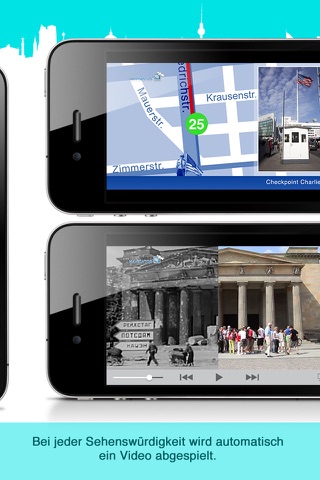 Berlin History Guide zu Fuß – Stadtführung Stadtrundgang multimedia mit Offline Karte - SD screenshot 2