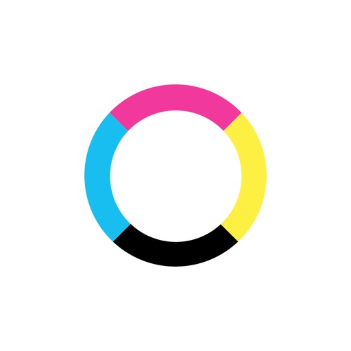 CMYK Touch Dial Icon