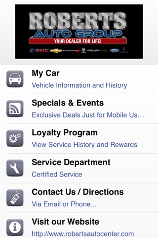 Roberts Auto Group screenshot 2