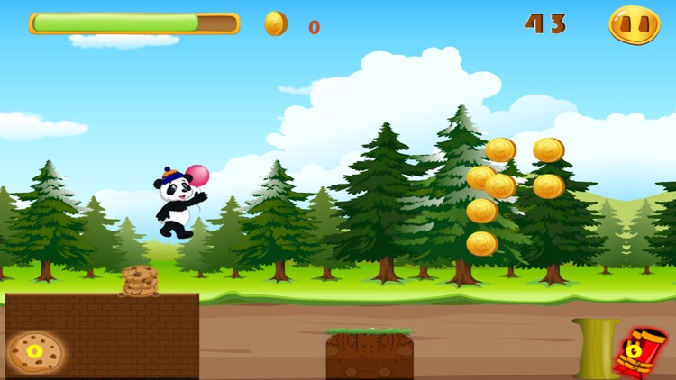 Adventure Panda Jump Fun Racing Free screenshot-3