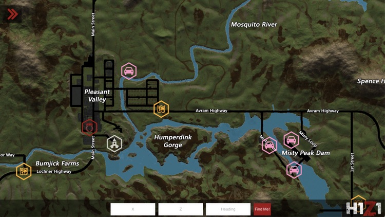 Map - for H1Z1