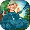 Red Ball Battles - A War Tank Monkey Challenge- Free
