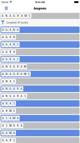 Game screenshot Wordmind Anagrams apk