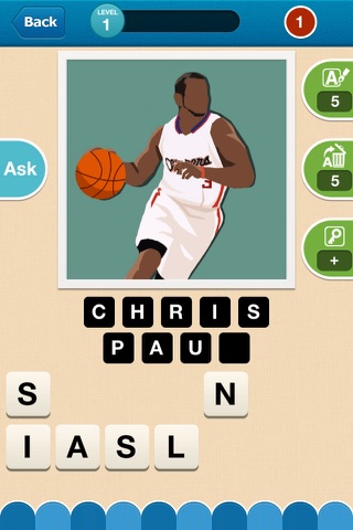 Hi Guess the Basketball Star screenshot 2