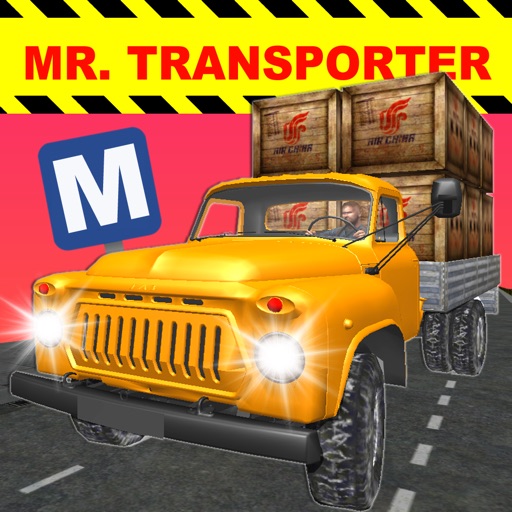 Mr. Transporter Night Delivery Icon