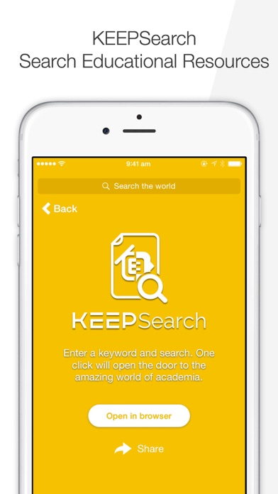 How to cancel & delete KEEP - Knowledge & Education Exchange Platform from iphone & ipad 2