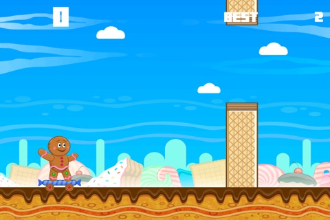 Crazy Gingerbread Skater screenshot 2