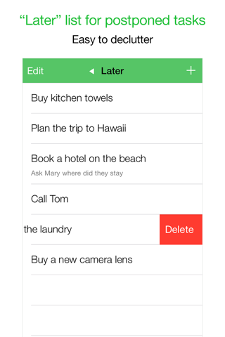 Today: Minimalist To-Do List screenshot 3