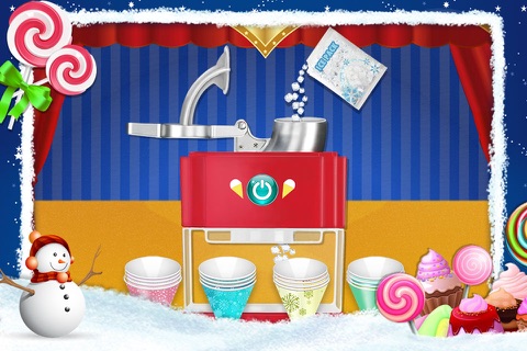 Circus Snacks! Make Frozen Snow Cone, Yummy Hamburger & Sweet Lollipop at Spring Carnival screenshot 4