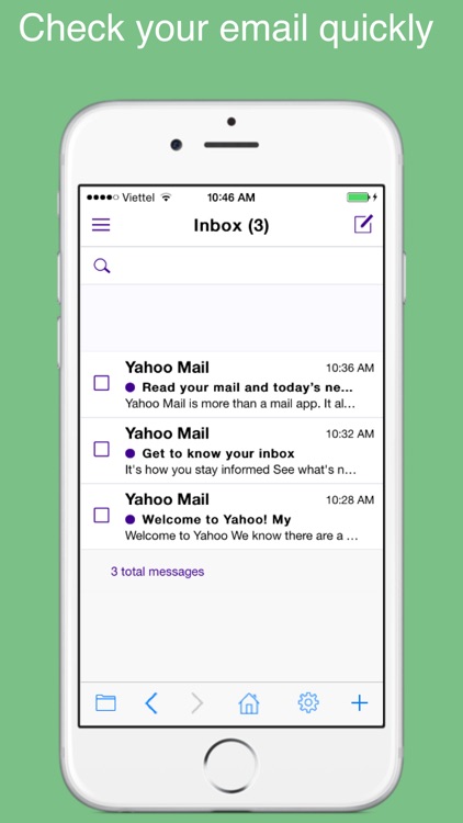 Safe web for Yahoo: secure and easy email mobile app with passcode.