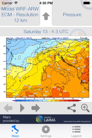 Atmosphere WRF screenshot 2