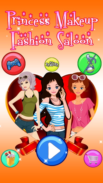 Princess makeup fashion dress up salon, little kids beauty spa doctor(dr) for face,hair girls makeover games