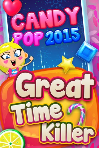 Candy Pop Shooter 2015 - Match 3 Soda Bubbles Game For Pandas HD FREE screenshot 3