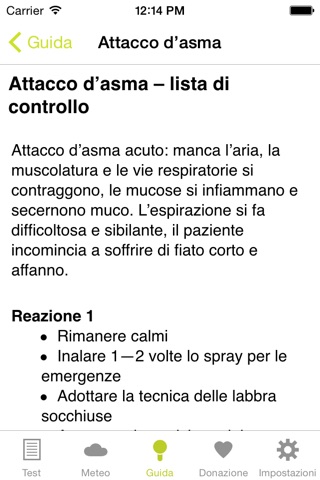 Asthma-Info screenshot 2