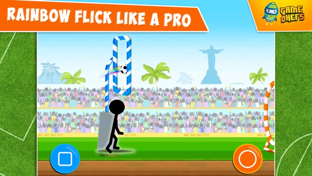 Stickman Flick Shoot : Best Free Game For Football (Soccer) (圖2)-速報App